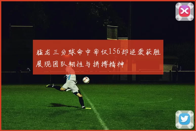 猛龙三分球命中率仅156却逆袭获胜展现团队韧性与拼搏精神